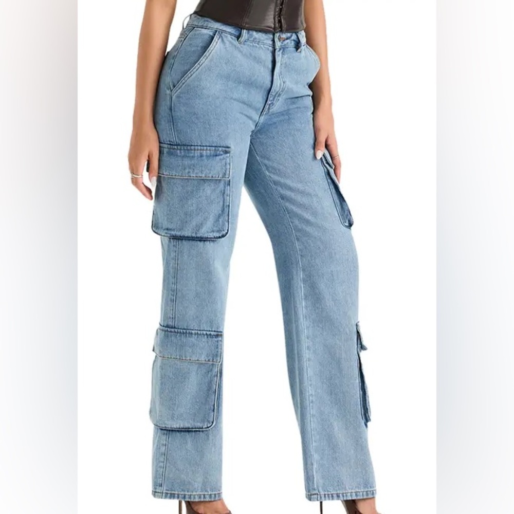 House of CB cargo jeans